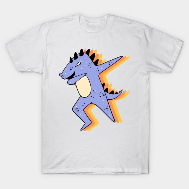 Swag dino T-Shirt by phsycartwork